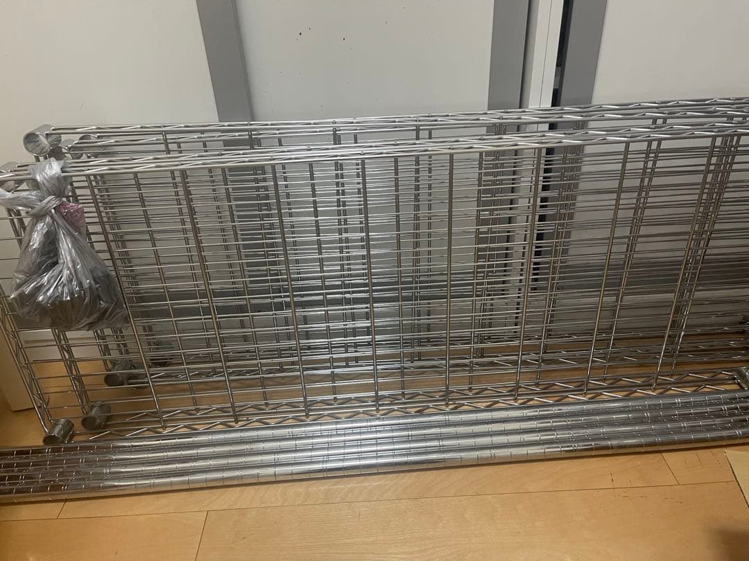 5段スチールラック 棚幅120約×奥行45×高さ174