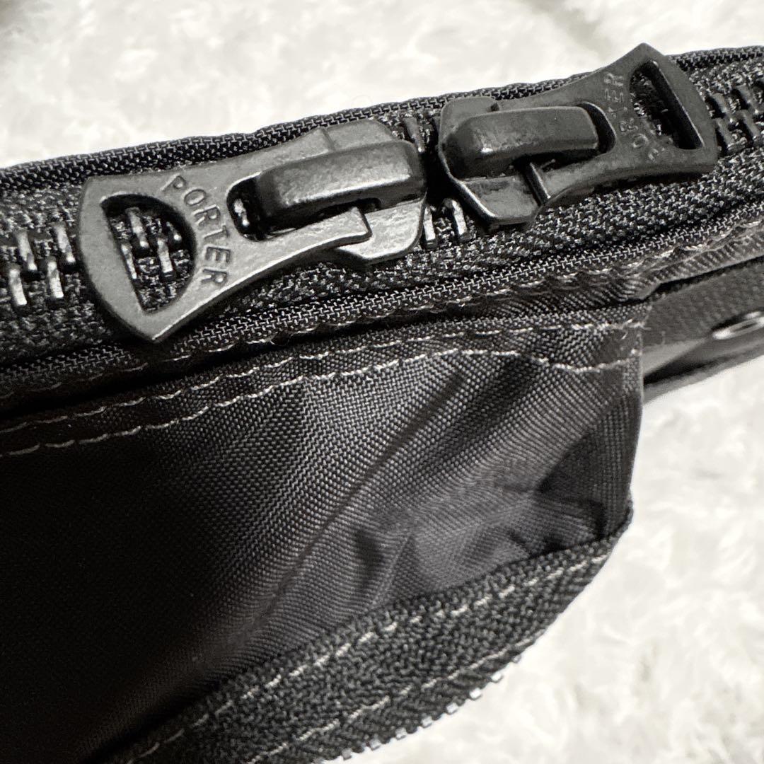 【未使用級】PORTER ALL ウエストバッグ 502-05961 ブラック