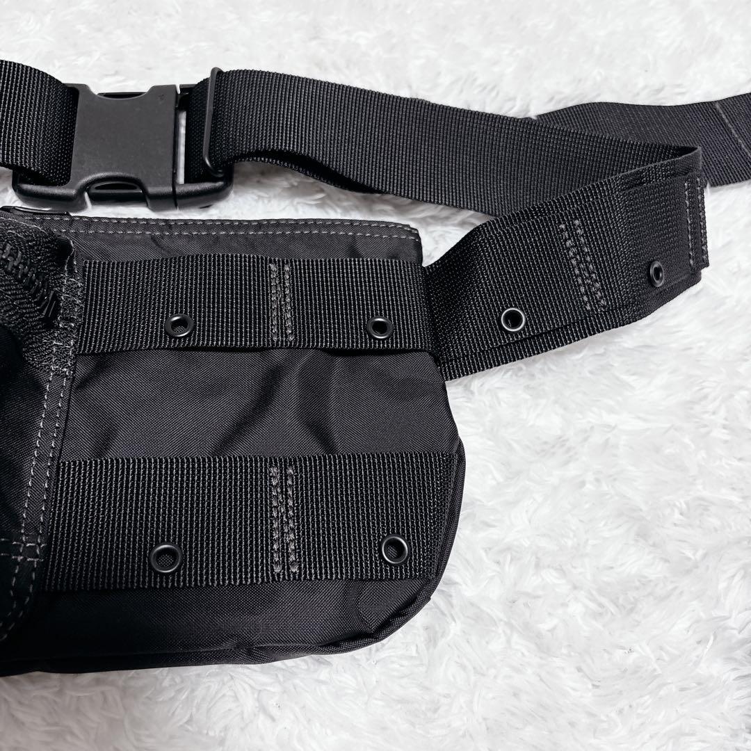 【未使用級】PORTER ALL ウエストバッグ 502-05961 ブラック