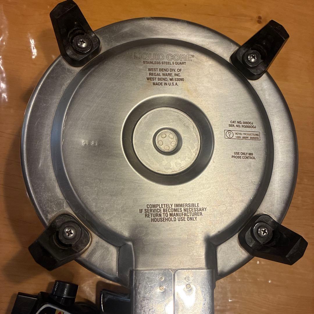 ロイヤルクイーン　電気鍋　５コートエレスキー　used