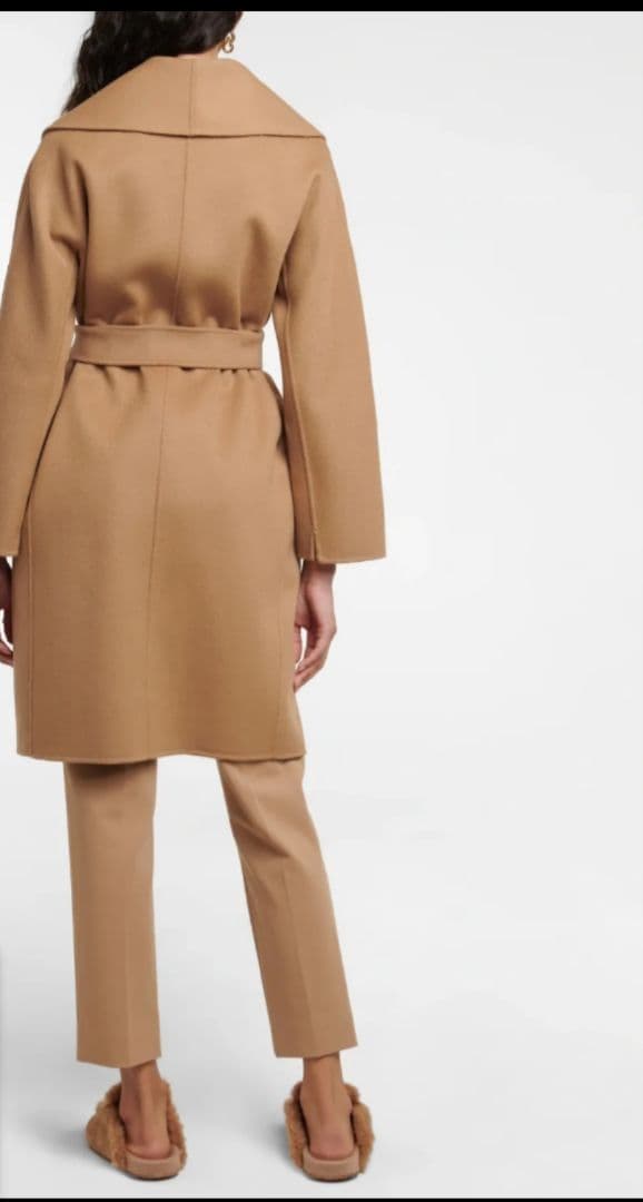 S Max Mara MESSI　エクリュロングコート