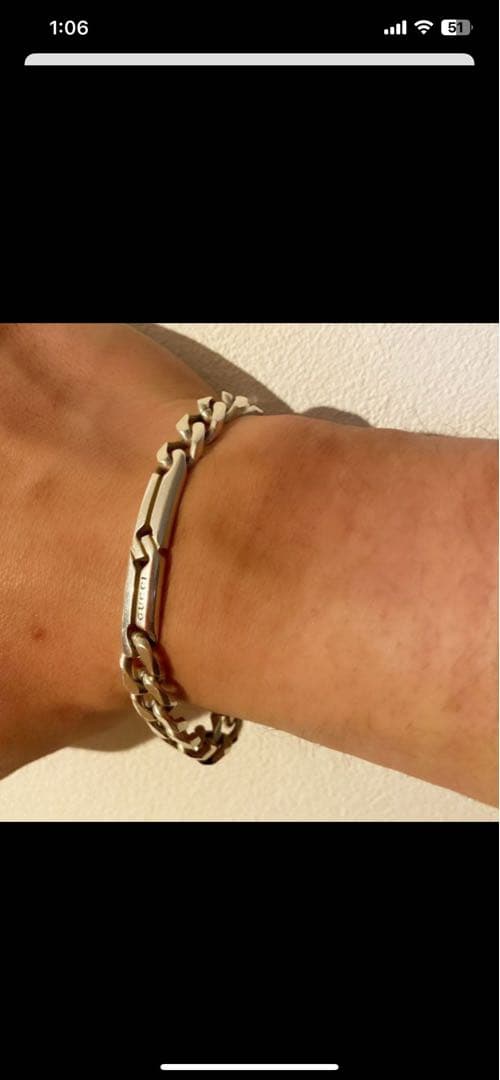 グッチ GUCCI ブレスレット ノットブレスレット サイズ18