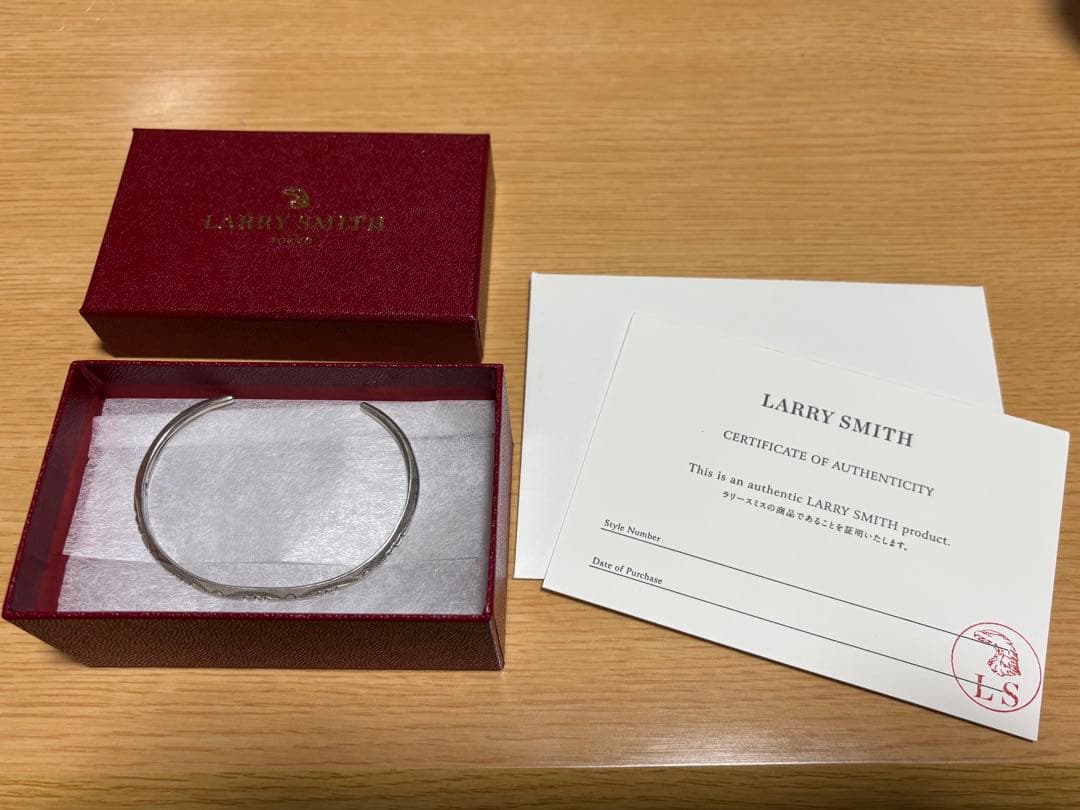 LARRY SMITH シルバーバングル