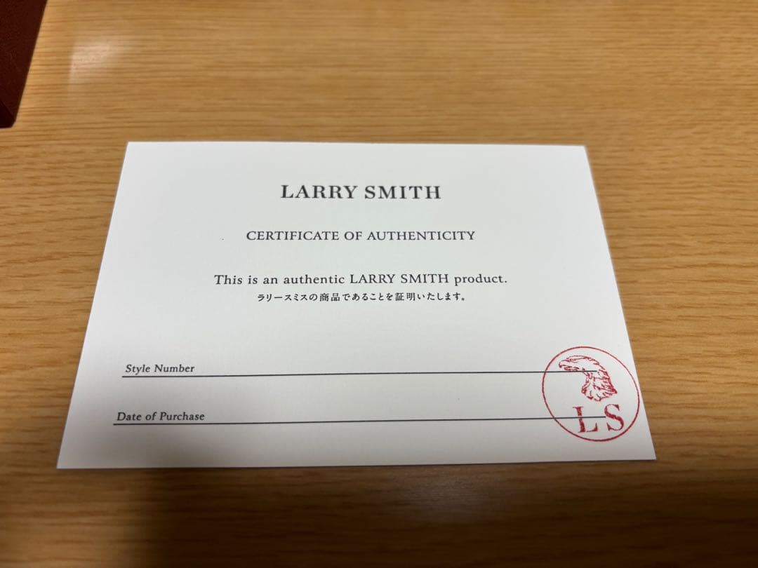 LARRY SMITH シルバーバングル