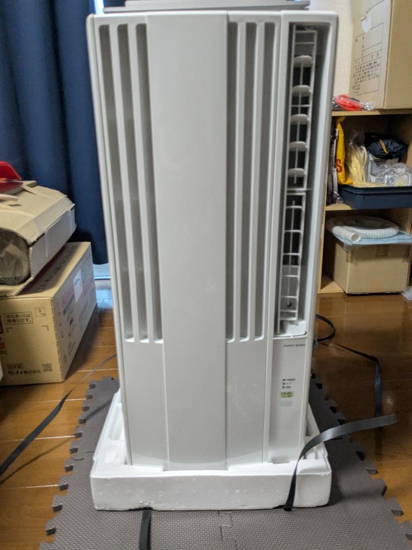 【美品】コロナ CORONA 冷房専用 ウインドエアコン CW-1624R-WS
