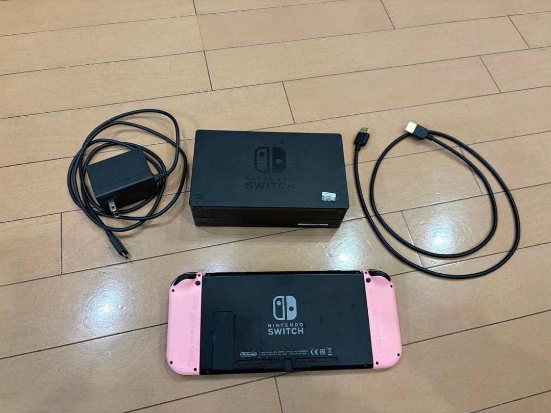Nintendo Switch 本体 ピンク 64GB microSDカード付き