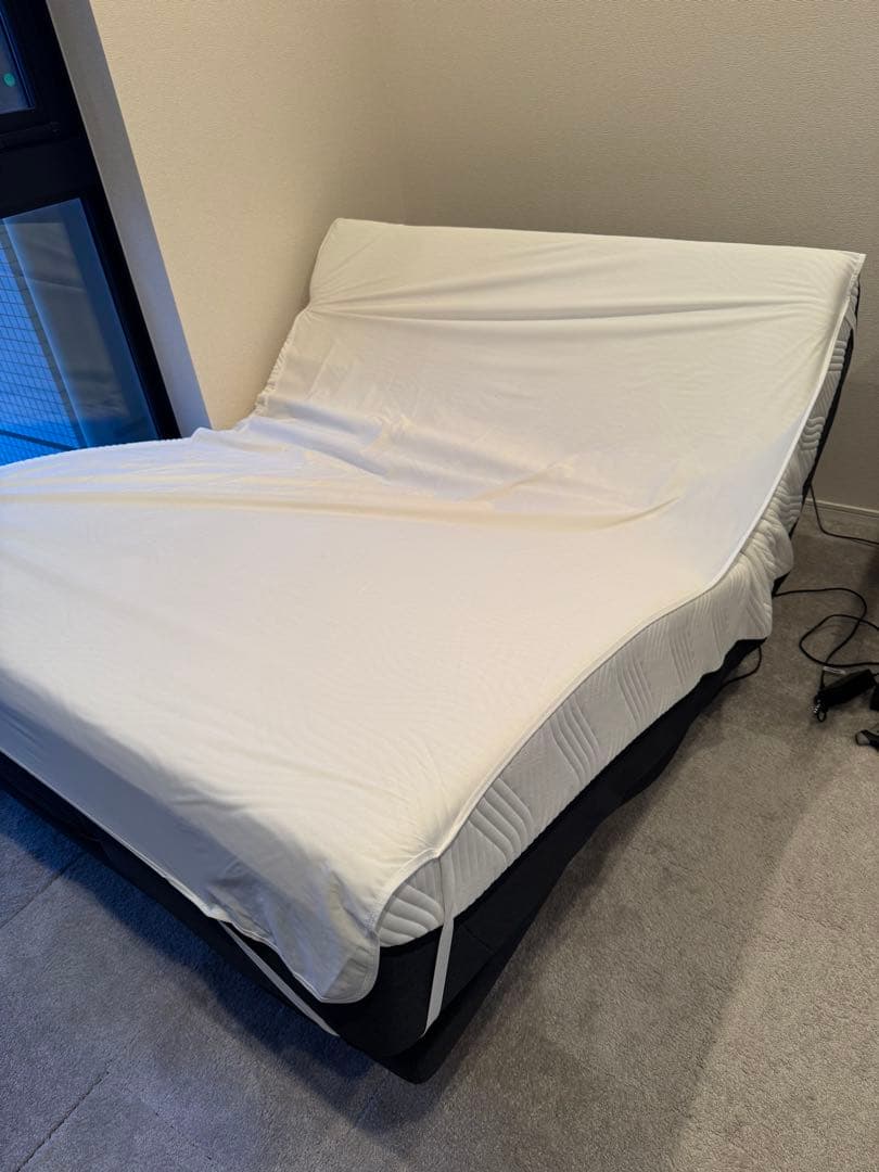 【まさちん】TEMPUR ERGO SMART ダブルベッド140×200