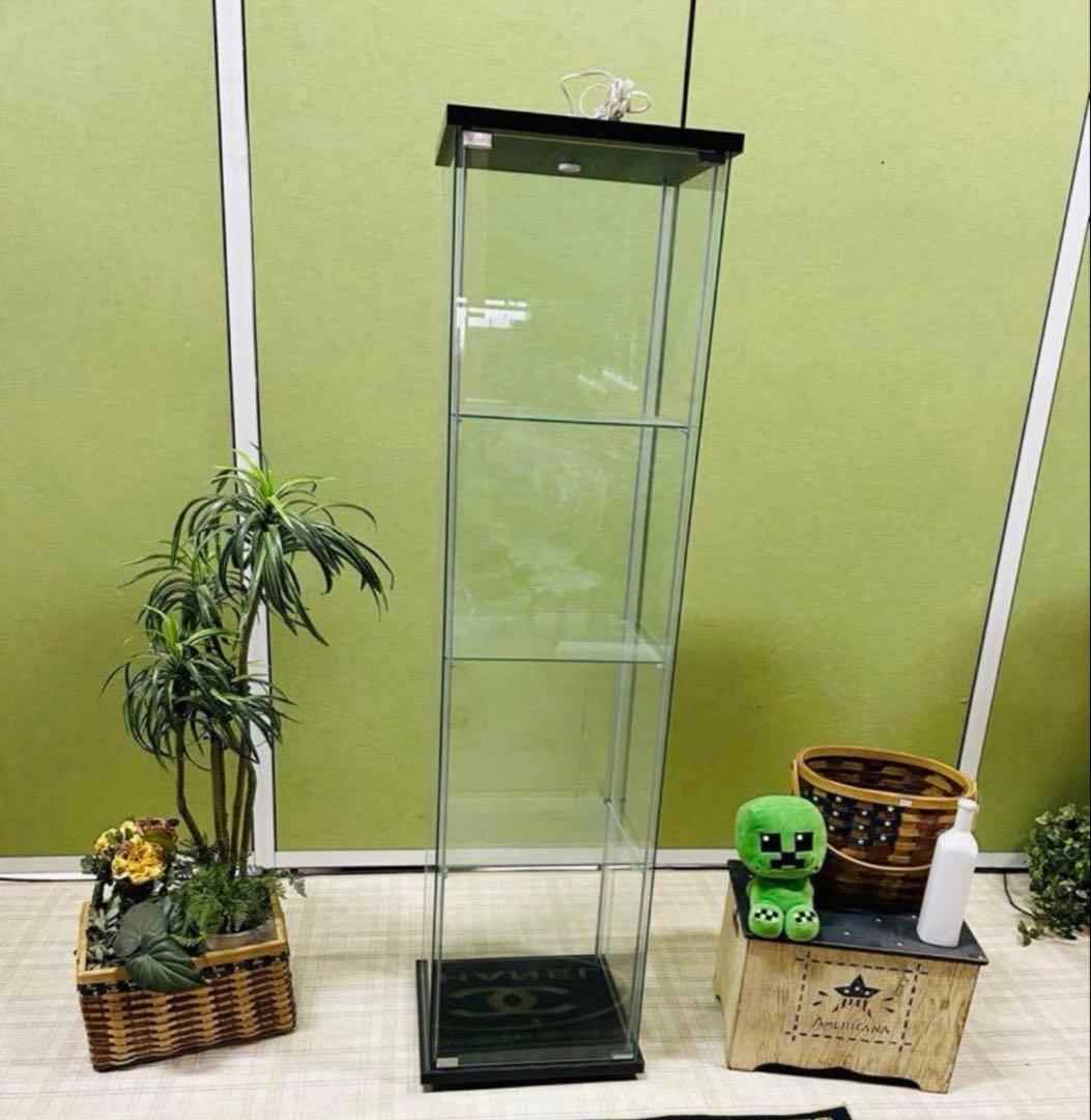 ガラス製ディスプレイケース 3段