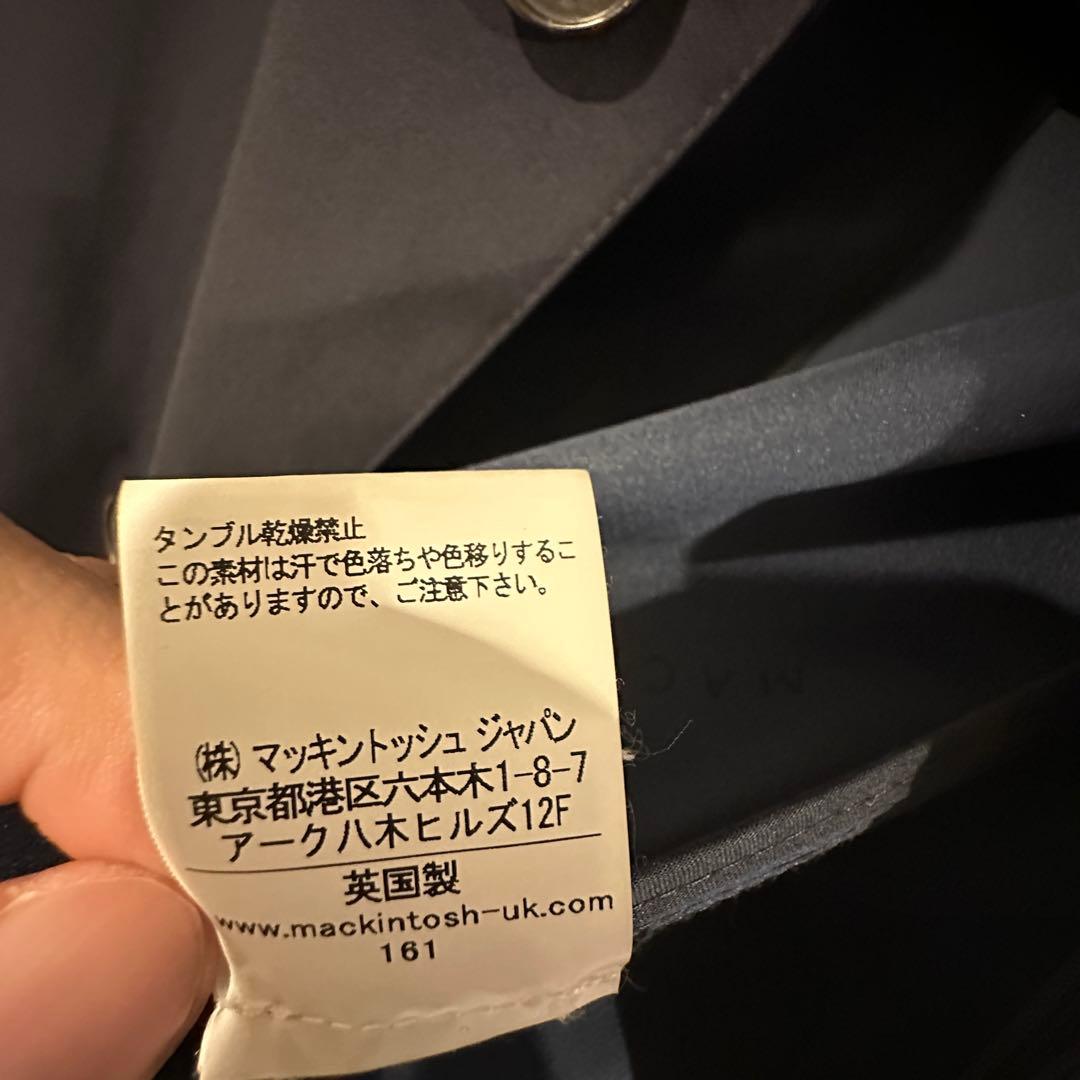 gon 別注 MACKINTOSH ステンカラーコートダンケルド 38