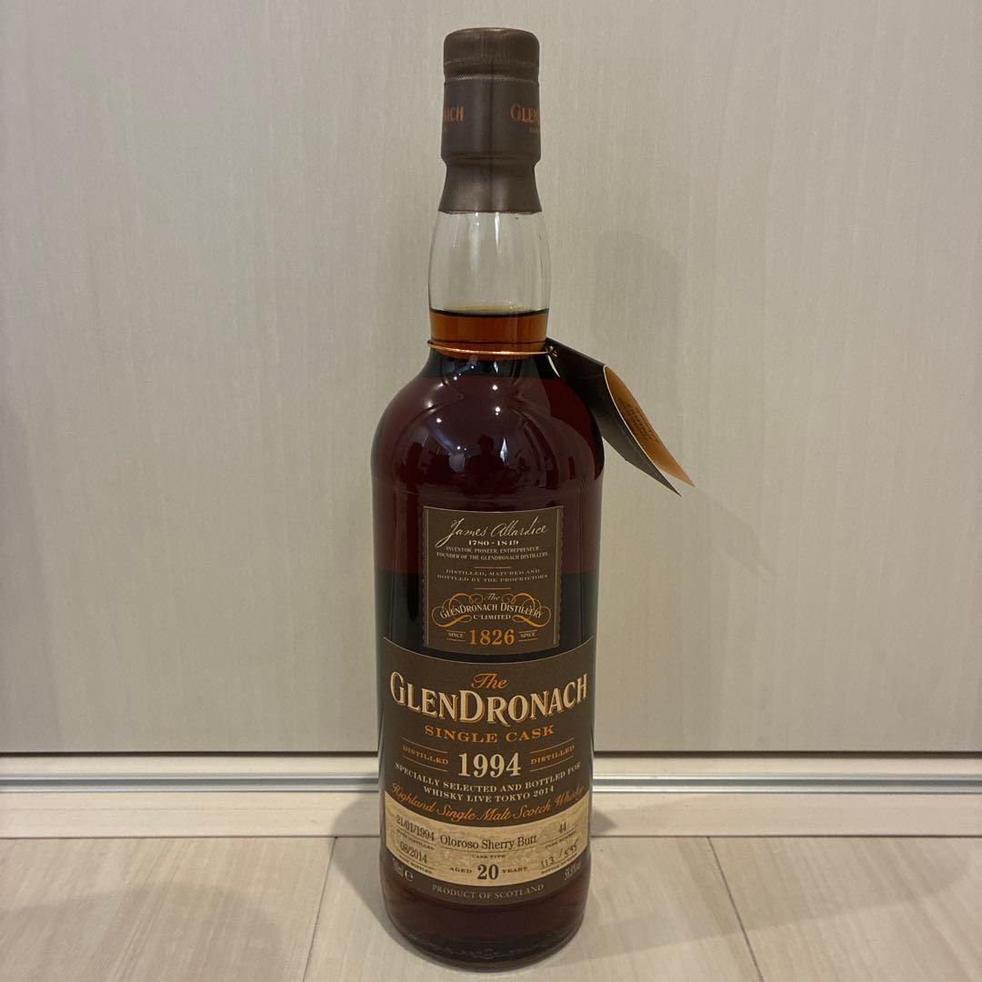 グレンドロナック1994 20年 Oloroso Sherry Butt