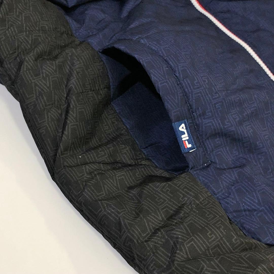 【59】FILA GOLF ゴルフウェア ジャケット パンツ 上下セット 中綿Ｌ