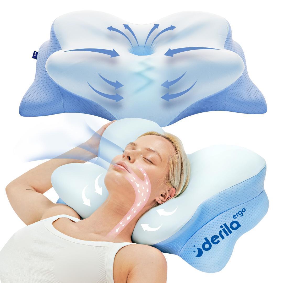 Derila Ergo デリラ エルゴ 枕 快適な睡眠のための頸部ネックピロー