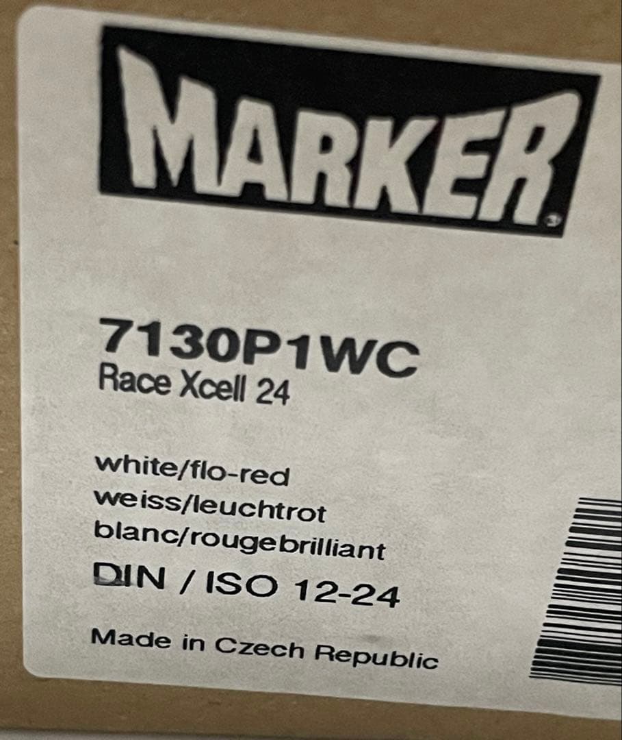 マーカービンディング　レースエクセル　新品未使用