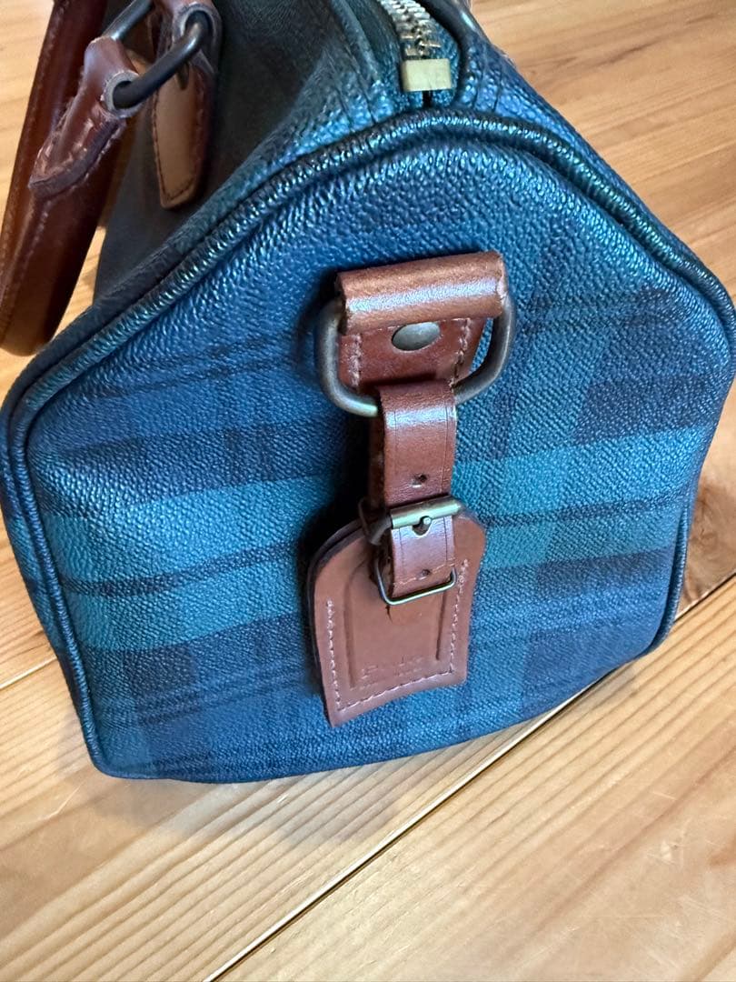 POLO RALPH LAUREN ミニボストンバッグ　PVC 付属品あり