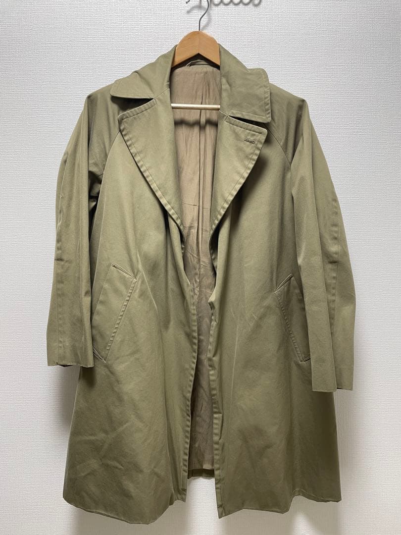 comoli タイロッケンコート 17ss サイズ0 カーキ