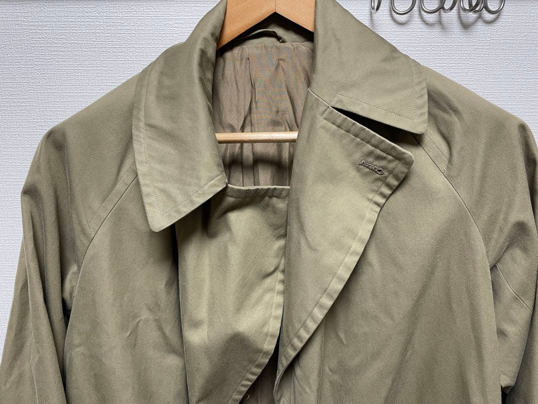 comoli タイロッケンコート 17ss サイズ0 カーキ