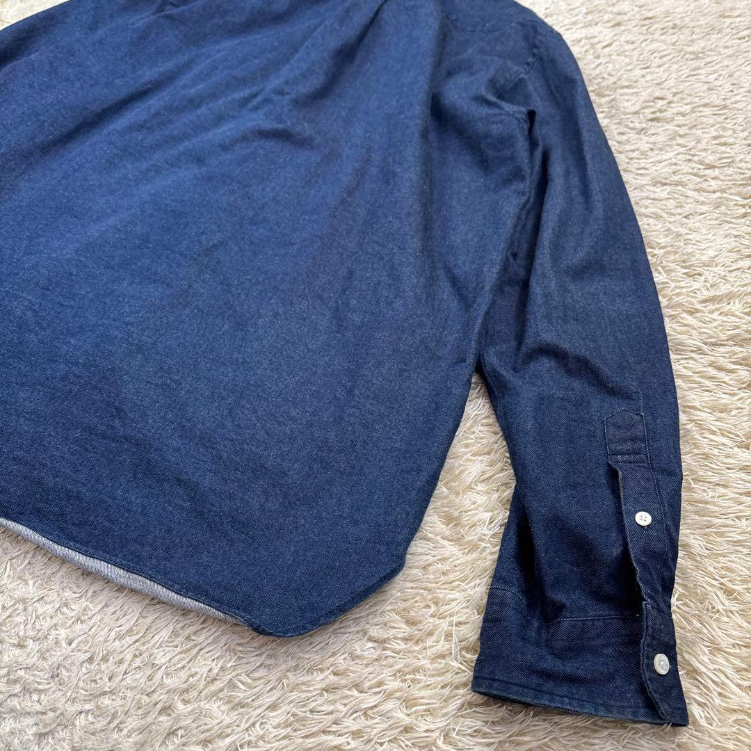 ビームスプラス ボタンダウン　デニムシャツ XL
