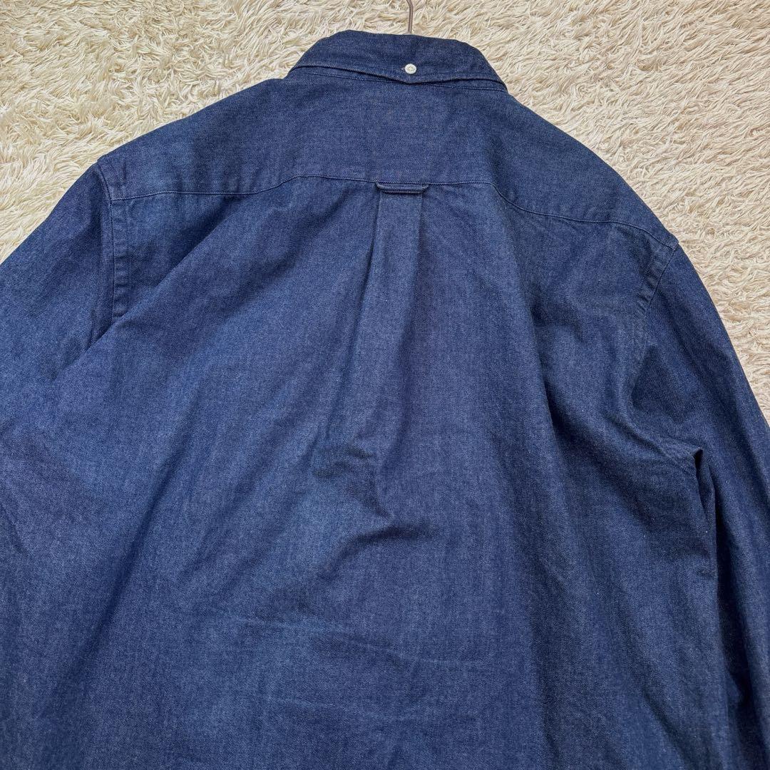ビームスプラス ボタンダウン　デニムシャツ XL