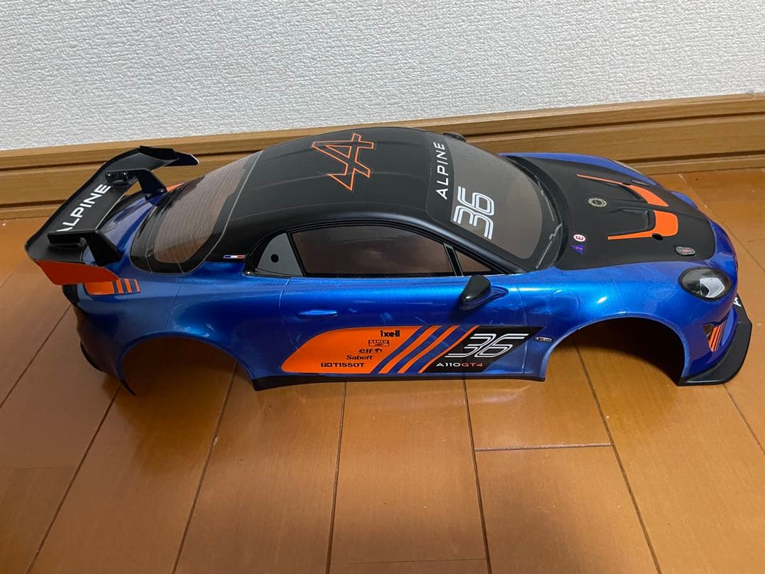 【希少/未走行】京商 FAZER Mk2 アルピーヌGT4 デコレーションボディ