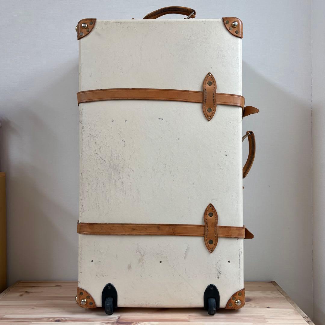 GLOBE-TROTTER サファリ　33インチ　キャリーケース　トロリー　白