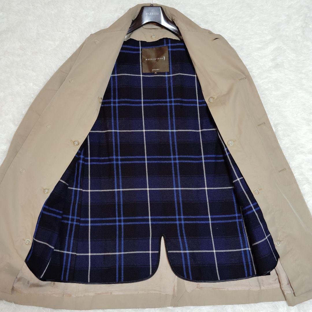 美品 マッキントッシュ ダンケルド ステンカラー ライナー ベージュ 36 M