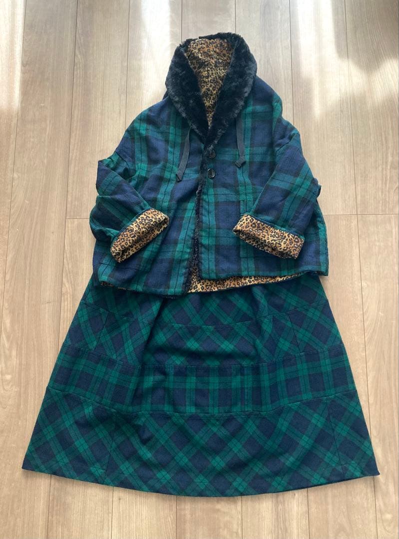 最終お値下げ★TAO COMME des GARCONS チェック リバーシブル