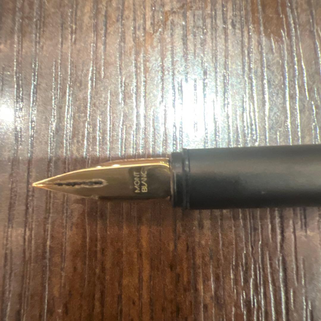 MONT BLANC NOBLESSE ビンテージ　万年筆 黒 専用ケース付き