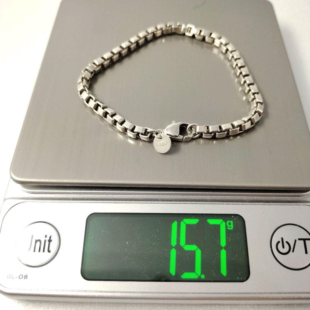 Aさま専用Tiffany＆Co. ベネチアン ブレスレット 約18cm シルバー