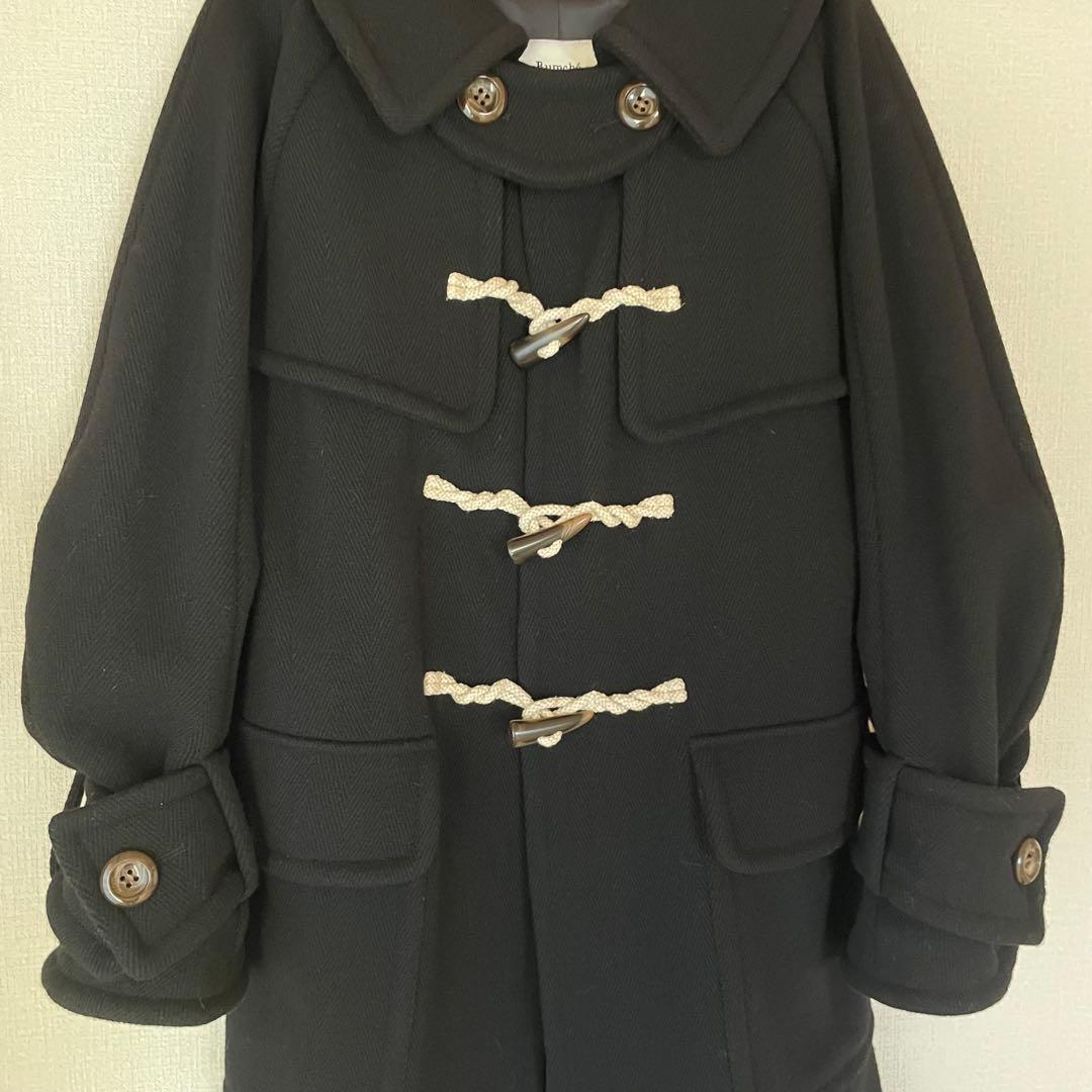 試着のみ美品　Rumche ダッフルコート　ブラック　ラムシェ