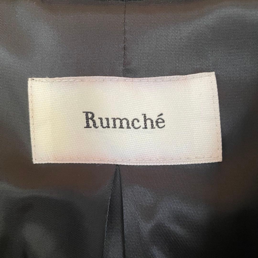 試着のみ美品　Rumche ダッフルコート　ブラック　ラムシェ