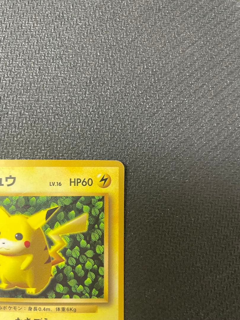 ピカチュウ 旧裏 コロコロ プロモ ken sugimori 光沢あり エラー