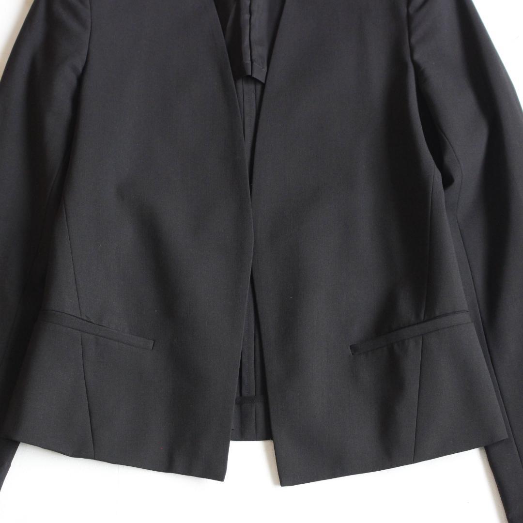 Theory セットアップスーツ Sサイズ ブラック ノーカラー パンツ