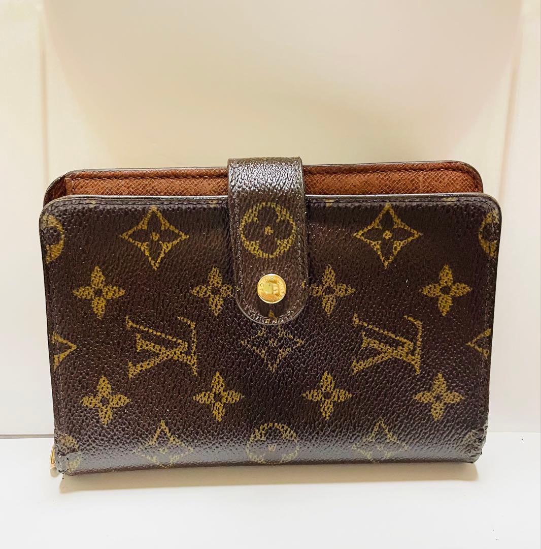 LOUIS VUITTON ルイヴィトン　モノグラム二つ折り　財布