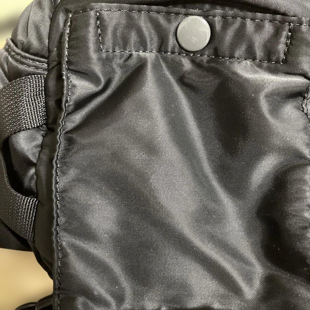 【美品】PORTER ポーター　タンカー　ボディバッグ ウエストポーチ　ブラック