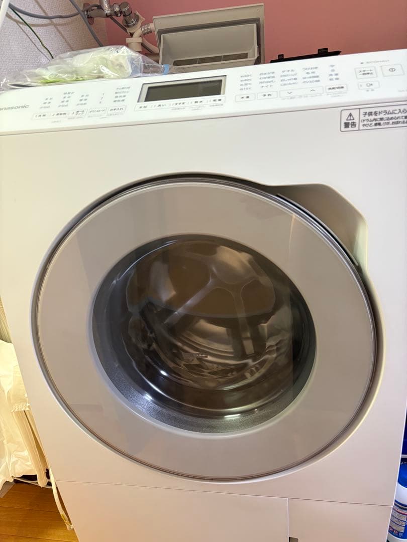 美品 パナソニックドラム式洗濯機 NA-LX127DL 2024年製