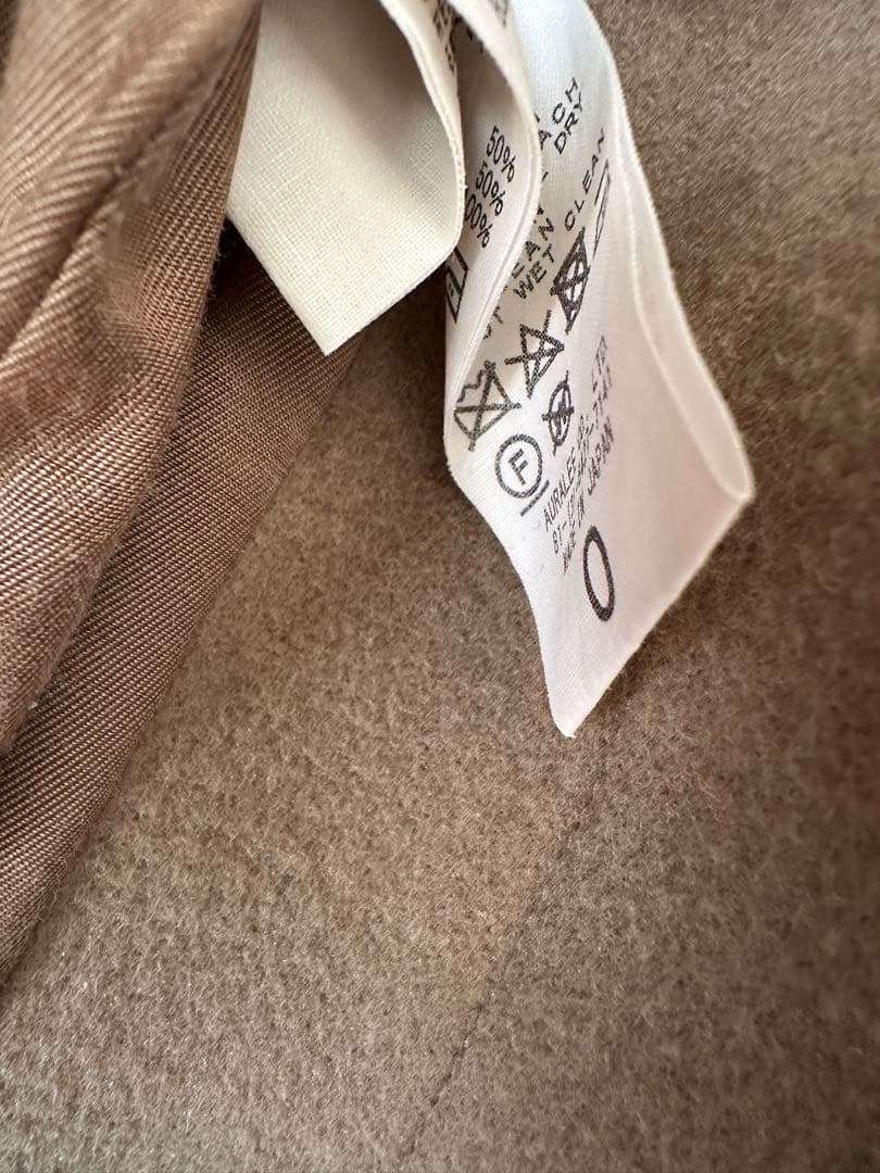 AURALEE “CASHMERE WOOL DUFFLE COAT 未使用