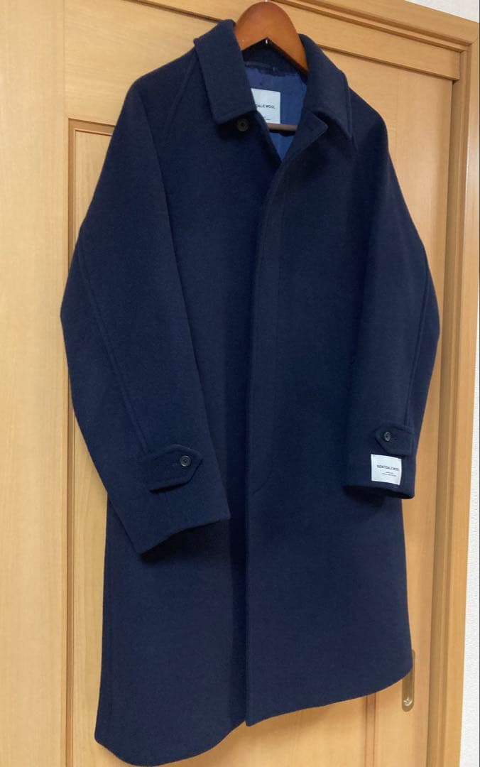 未使用品！ユナイテッドアローズ SENTDALEWOOL ステンカラー ネイビー