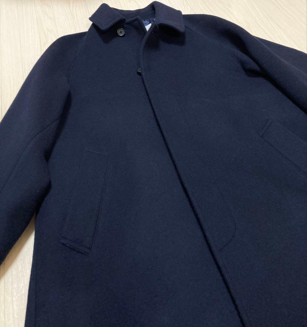 未使用品！ユナイテッドアローズ SENTDALEWOOL ステンカラー ネイビー