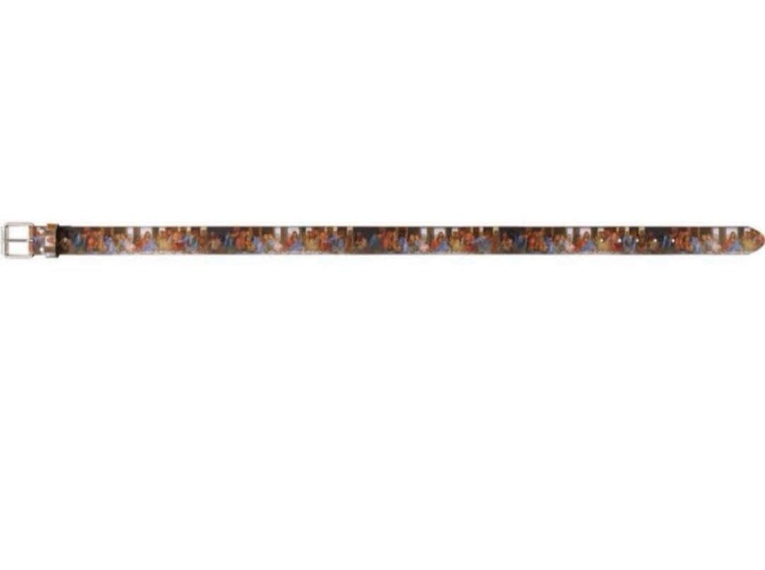 最後の晩餐　Supreme Last Supper Leather Belt M
