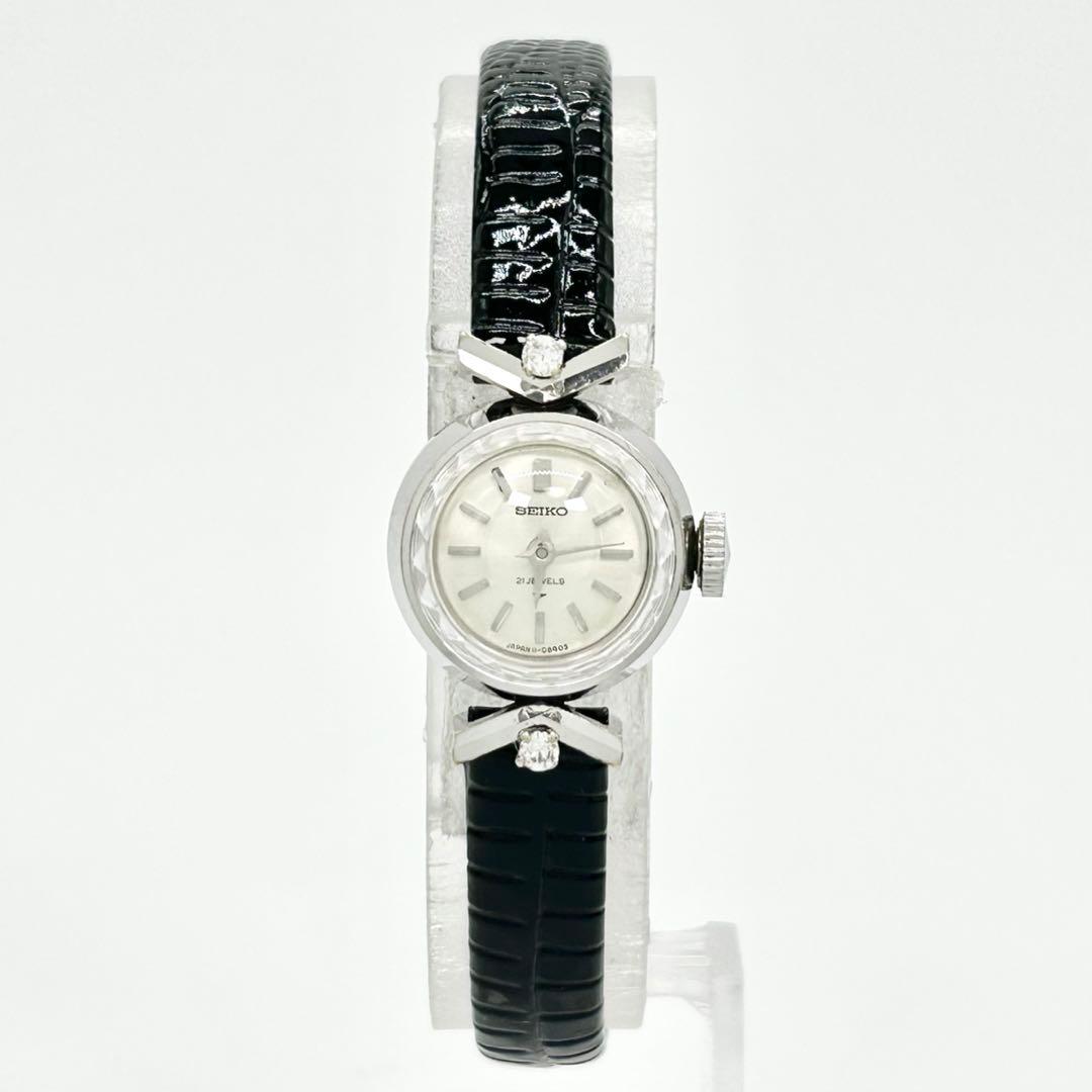 SEIKO セイコー 21石 14KWG 11-0270 手巻き 腕時計