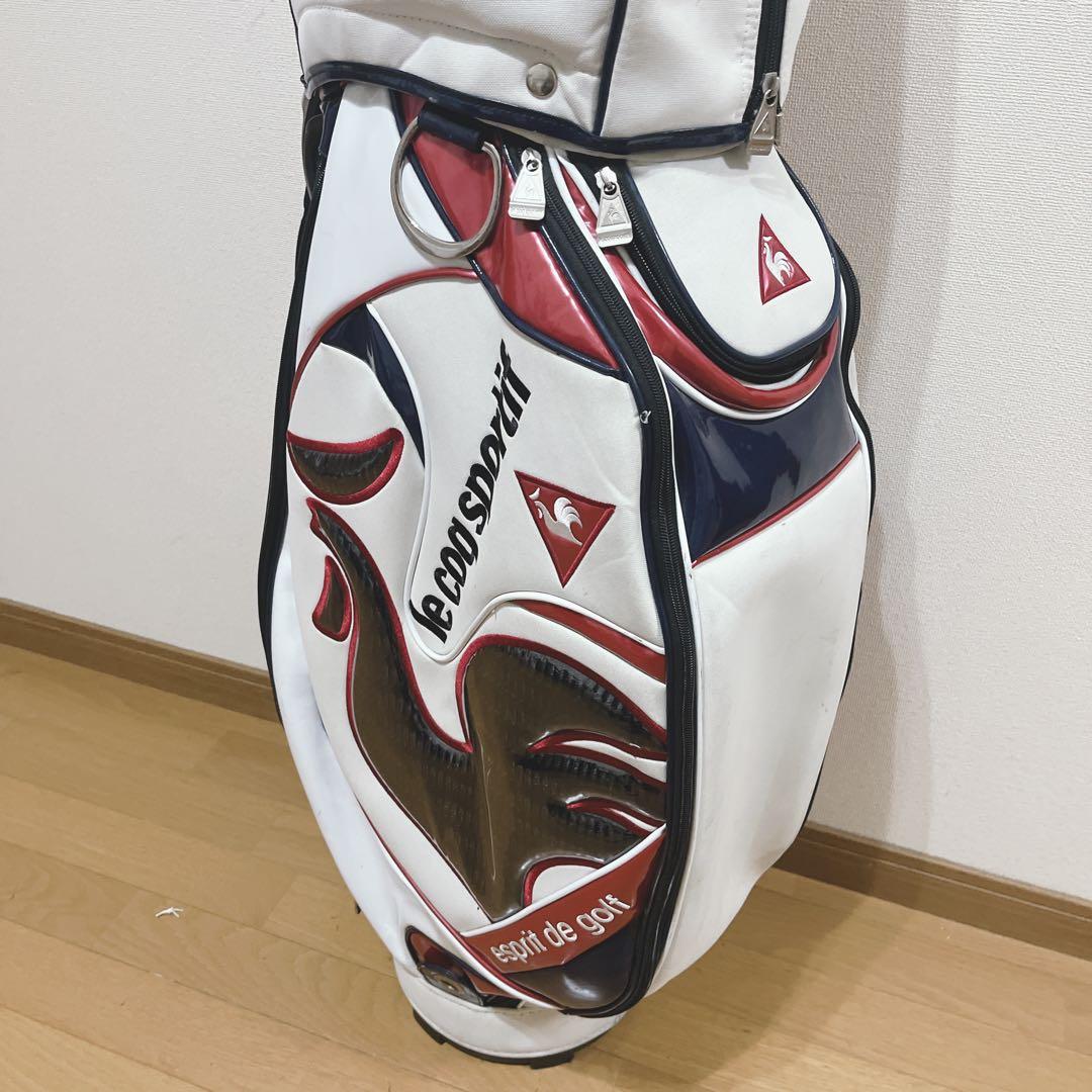 K327 lecoq sportif ホワイト キャディバック