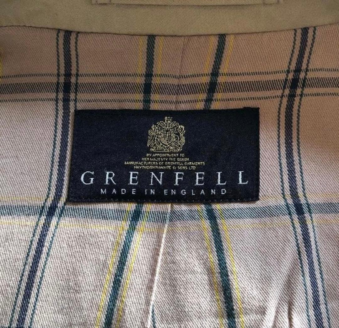 GRENFELL(グレンフェル)FARRINGDON ステンカラーコート/38