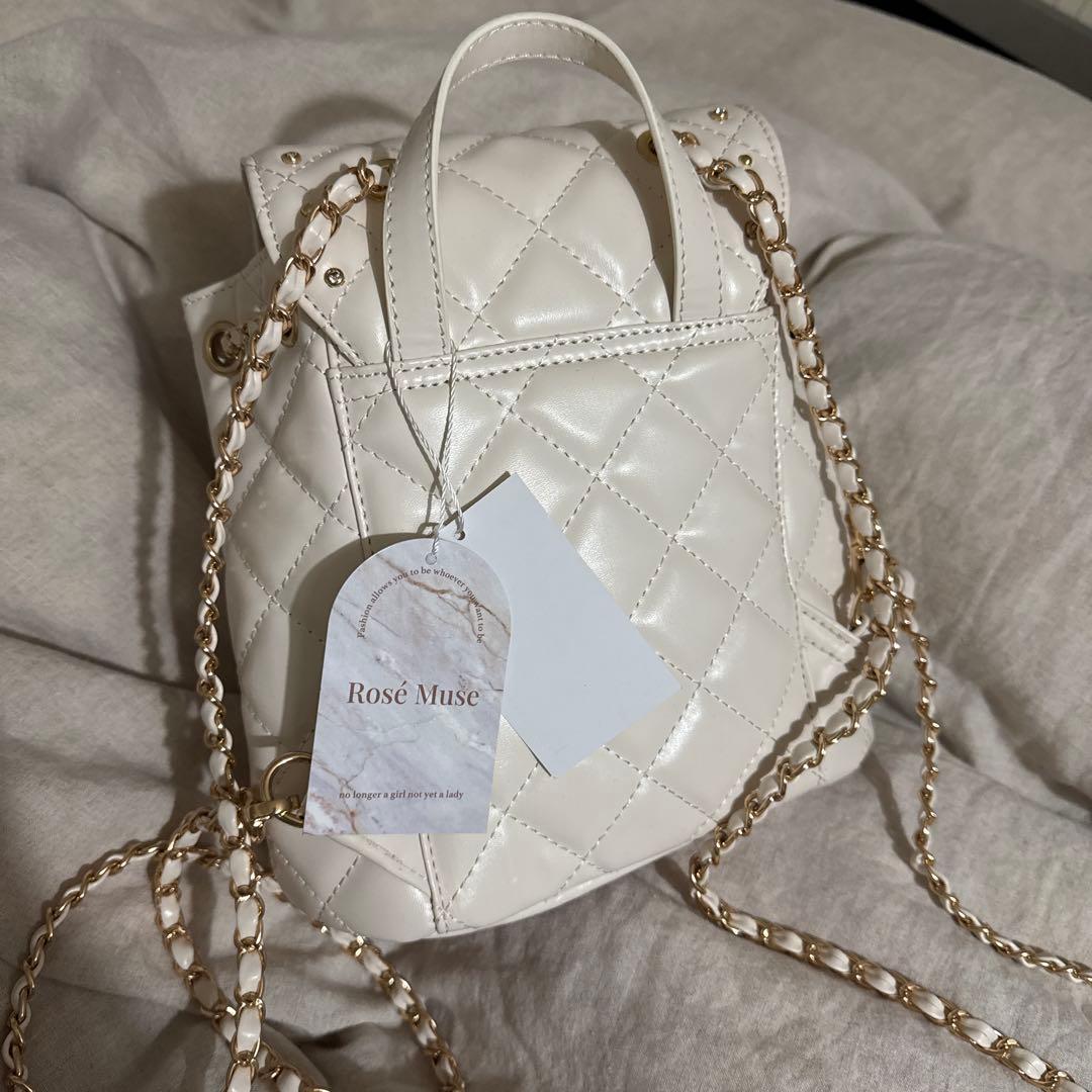 ロゼミューズ リュック Quilting bijou backpack