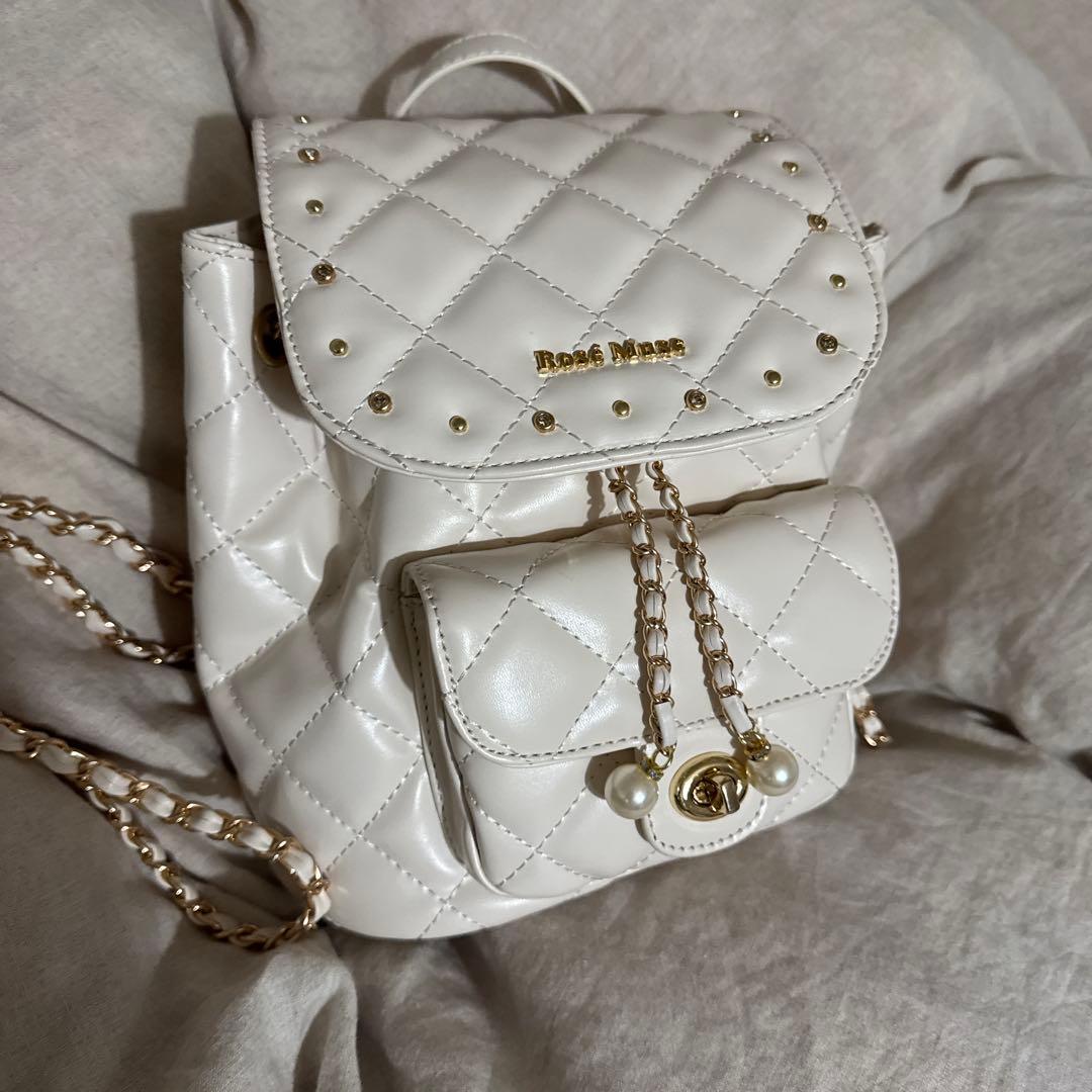 ロゼミューズ リュック Quilting bijou backpack