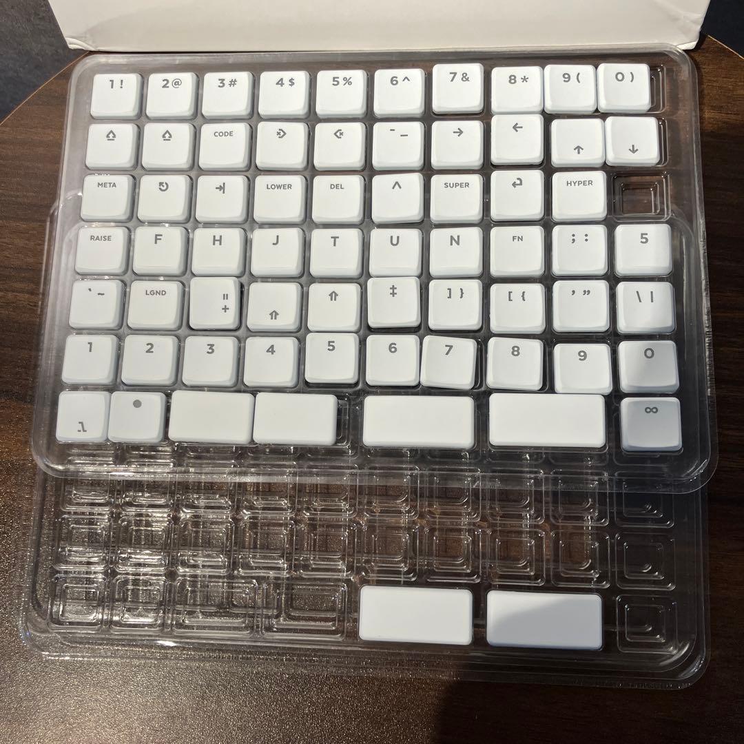 【完成品】Corne V4 Chocolate 分割キーボード ロープロファイル