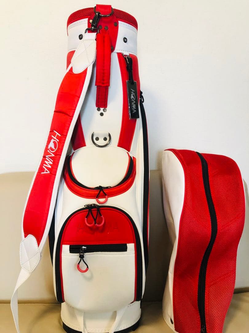 【送料込み】廃盤希少　HONMA キャディバッグ　ゴルフバッグ