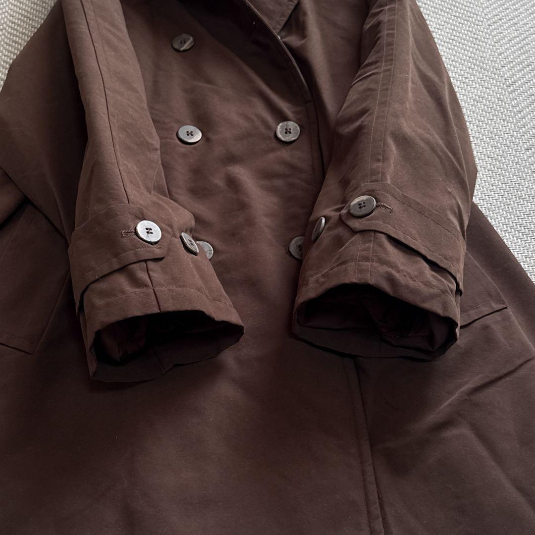 美品 MARELLA MaxMara キルティングインナーコート ブラウン 40