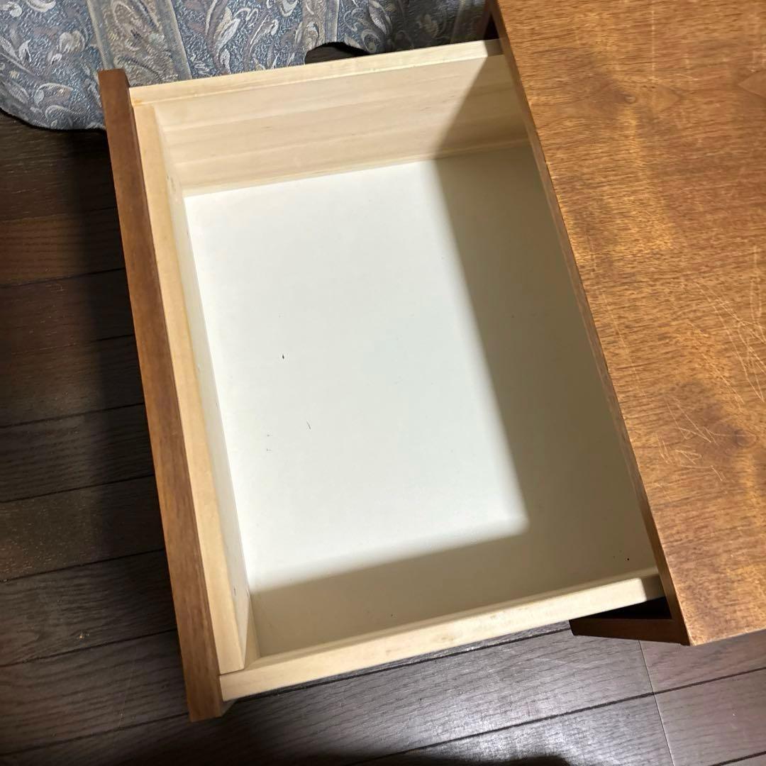 【良品】広松木工 VERA CREPA センターテーブル ウォールナット 収納