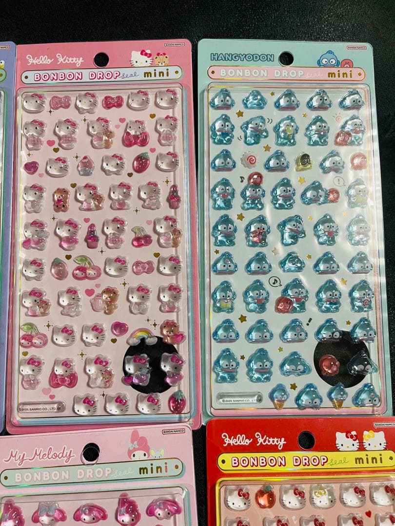ボンボンドロップシール　サンリオ　8種