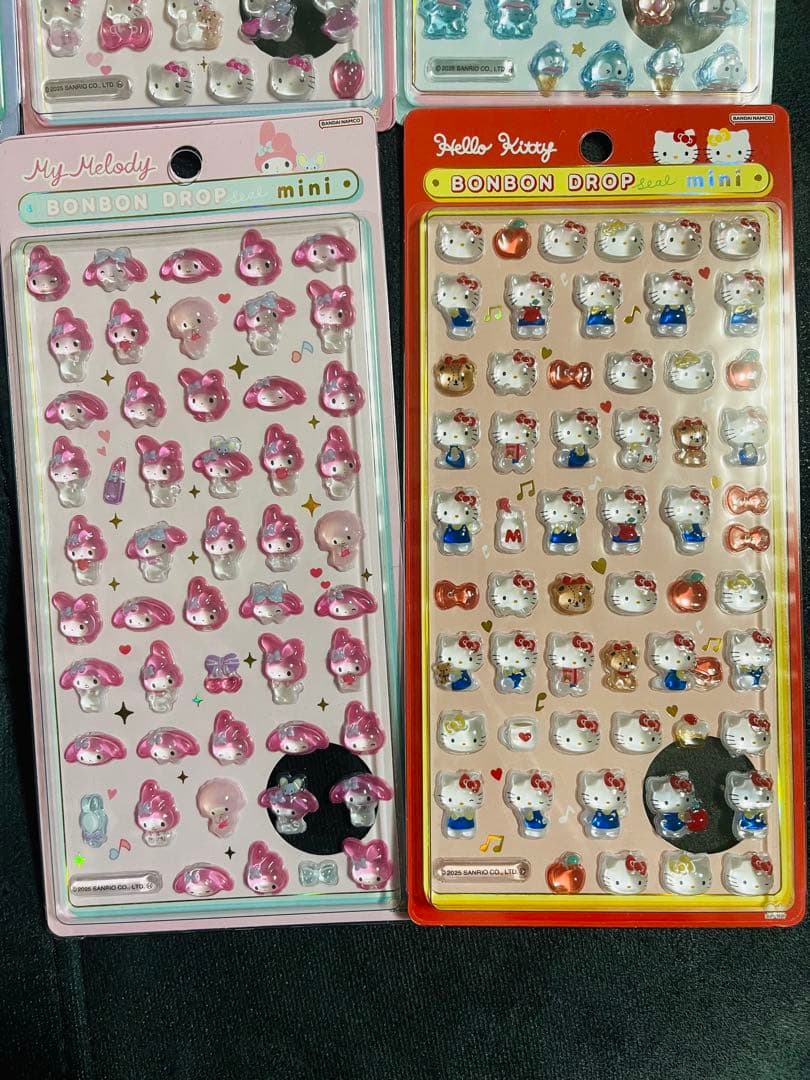 ボンボンドロップシール　サンリオ　8種
